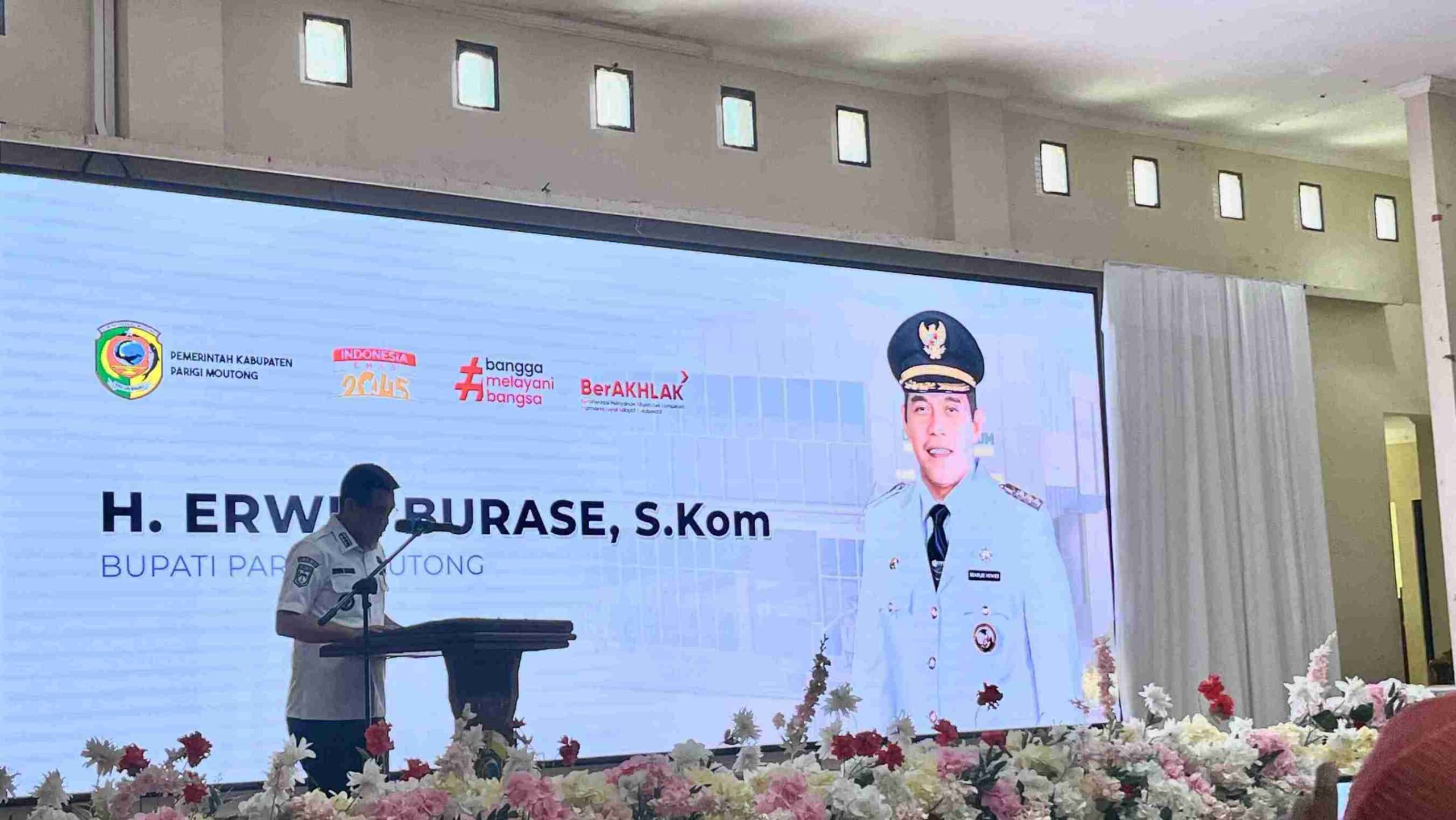Bupati H Erwin Burase Membuka Langsung Kegiatan Musrembang 2025