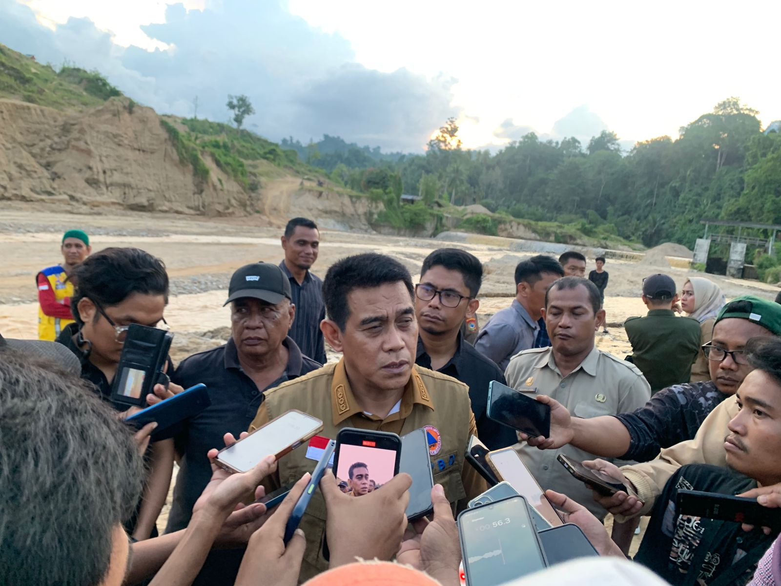 Bupati Parigi Moutong Tinjau Lokasi Banjir di Kayuboko